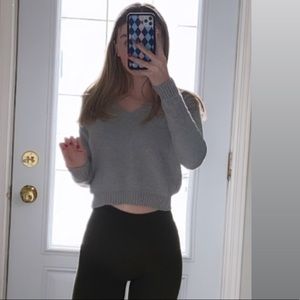 Grey cardigan from brandy Melville